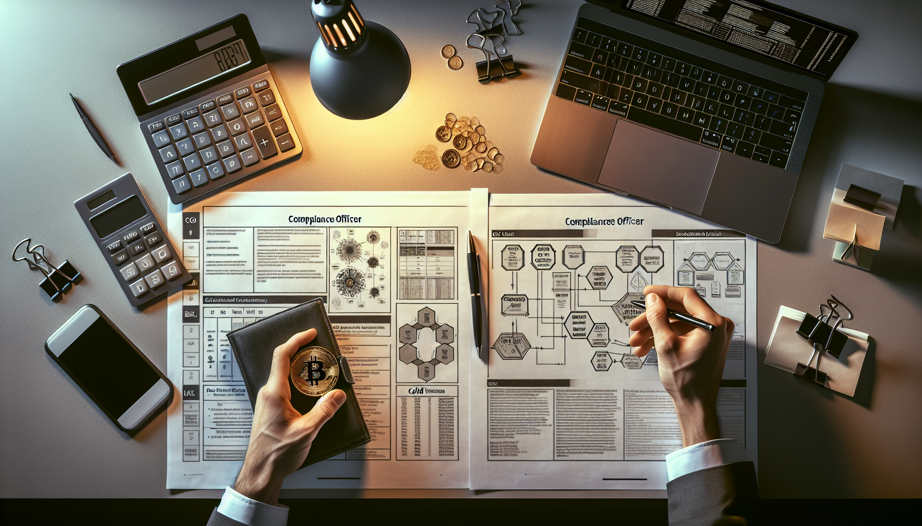 Editorial illustration for CFTC's March 20 Crypto Collateral FAQs: The Compliance Playbook for Derivatives Funds Using Digita