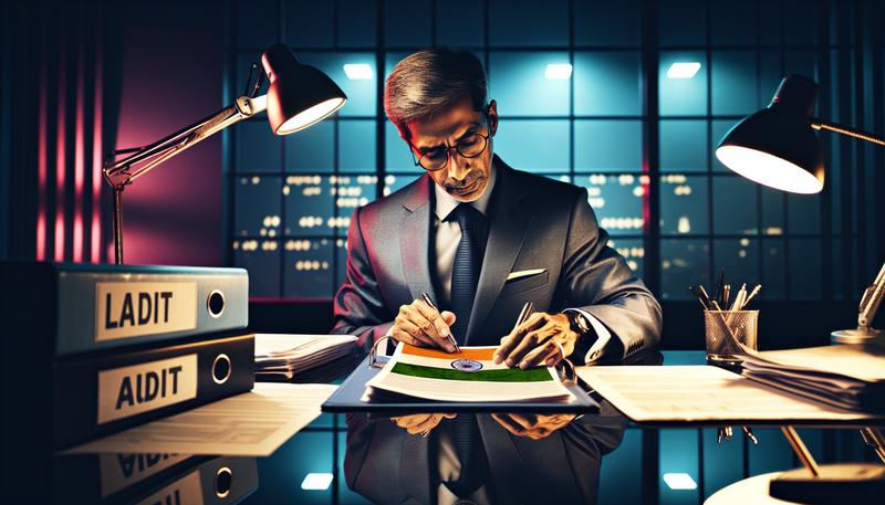 Editorial illustration for India NFRA Audit Regulation: De-Risk Emerging Markets Now - Regulatory & Compliance insights