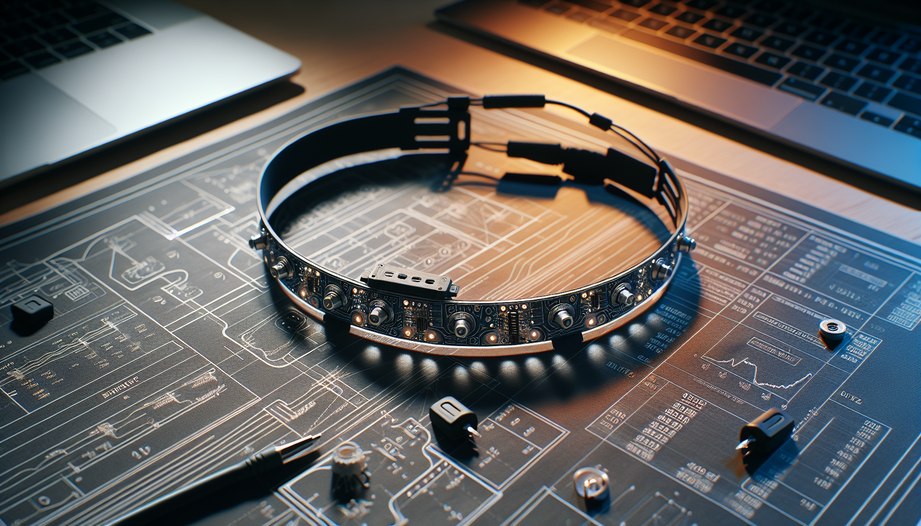 Editorial illustration for Neurotechnology Wearable Startup Funding Manufacturing - Startups insights