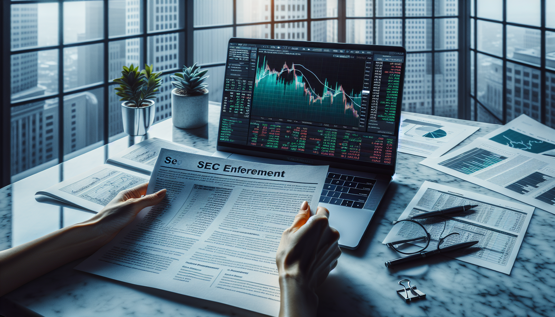 Editorial illustration for SEC Enforcement Chief's Departure: Why the Regulatory Arbitrage in Trump-Era Tech Cases Is a 12-Mo