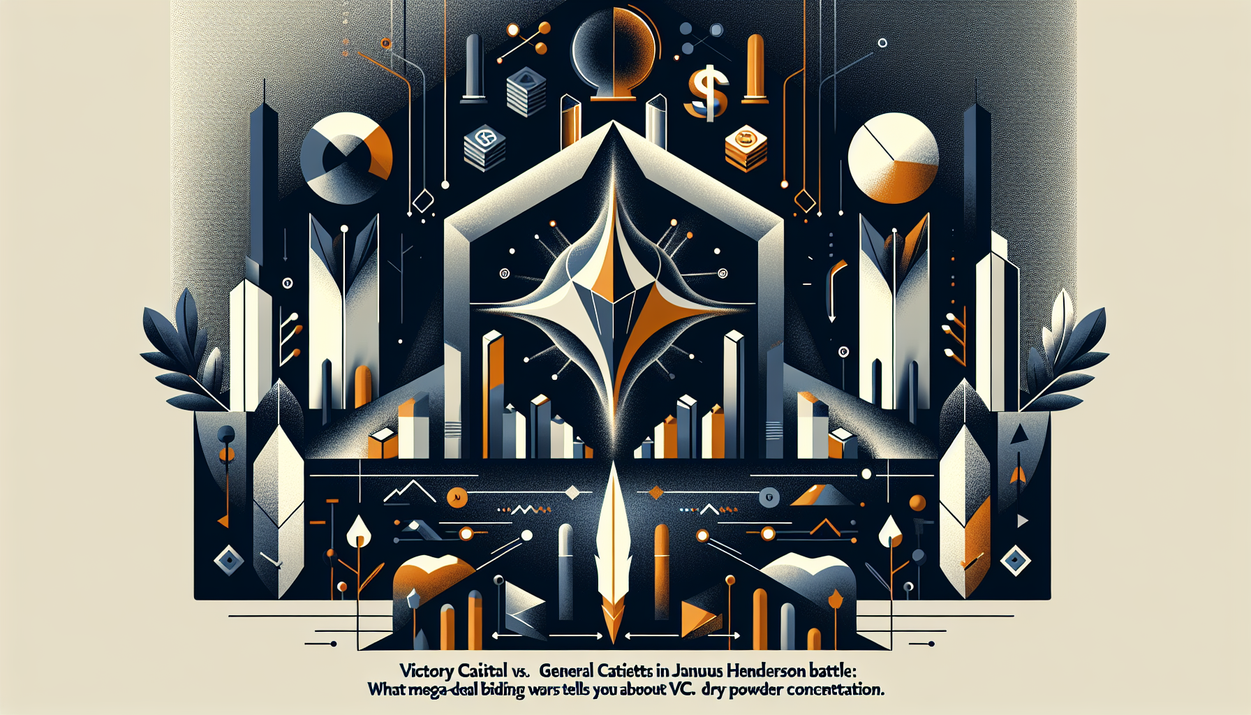 Editorial illustration for Victory Capital vs. General Catalyst in $8.6B Janus Henderson Battle: What Mega-Deal Bidding Wars 